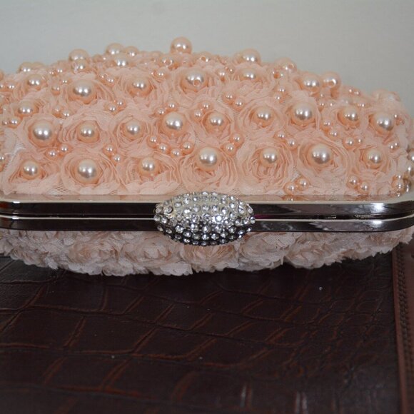 Beading Women Evening Bags Party Wedding Daily Diamonds Clutch Bag Purse NWOT - Picture 6 of 13
